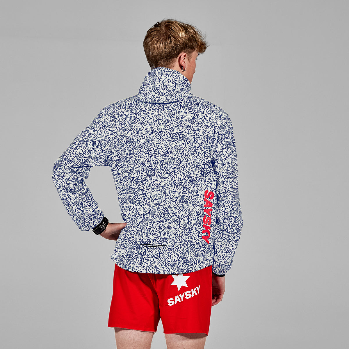 ランニングアノラック LMRJA02c1015 Pace Anorak - White [メンズ]