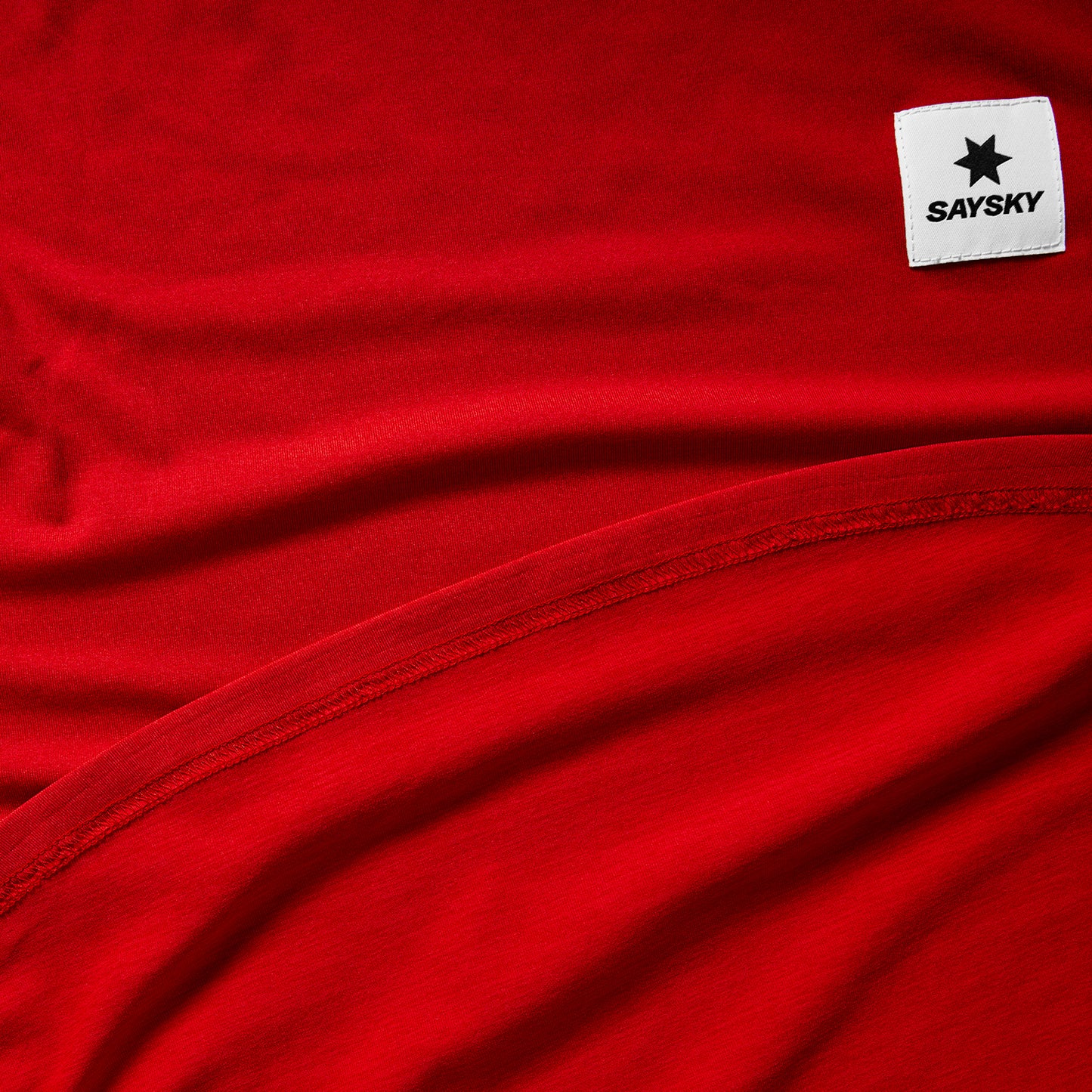 ランニングTシャツ(ロングスリーブ) LMRLS01c5004 Clean Pace Long Sleeve - Red [メンズ]