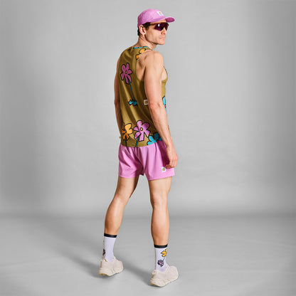 ランニングショーツ LMRSH04c504 Flower Pace Shorts 5inch - Pink [メンズ]