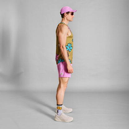 ランニングショーツ LMRSH04c504 Flower Pace Shorts 5inch - Pink [メンズ]