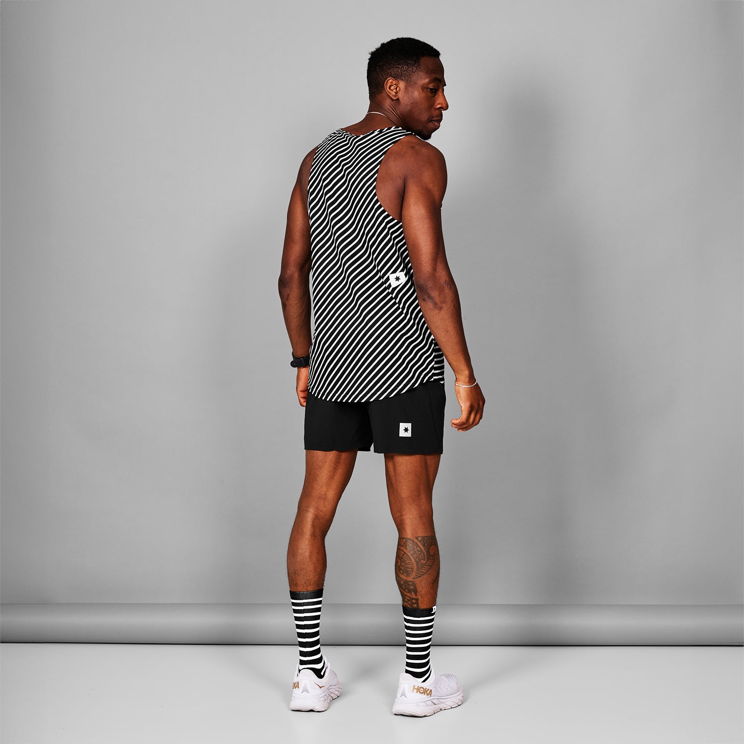 レースシングレット LMRSI03c003 Combat Singlet - Stripe [メンズ]