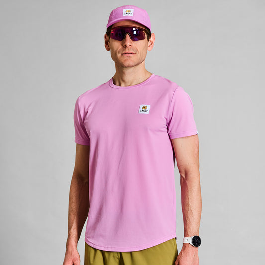 ランニングTシャツ LMRSS07c504 Flower Combat T-shirt - Pink [メンズ]