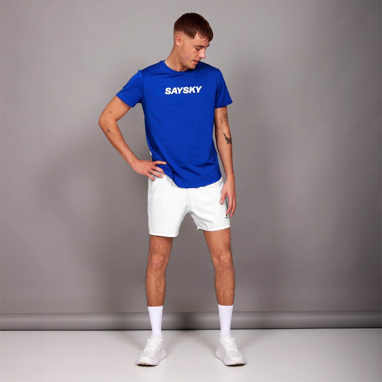 セイスカイ　Tシャツ　サイズS □ 公式 □ SAYSKY/セイスカイ ランニングTシャツ LMRSS30c3004