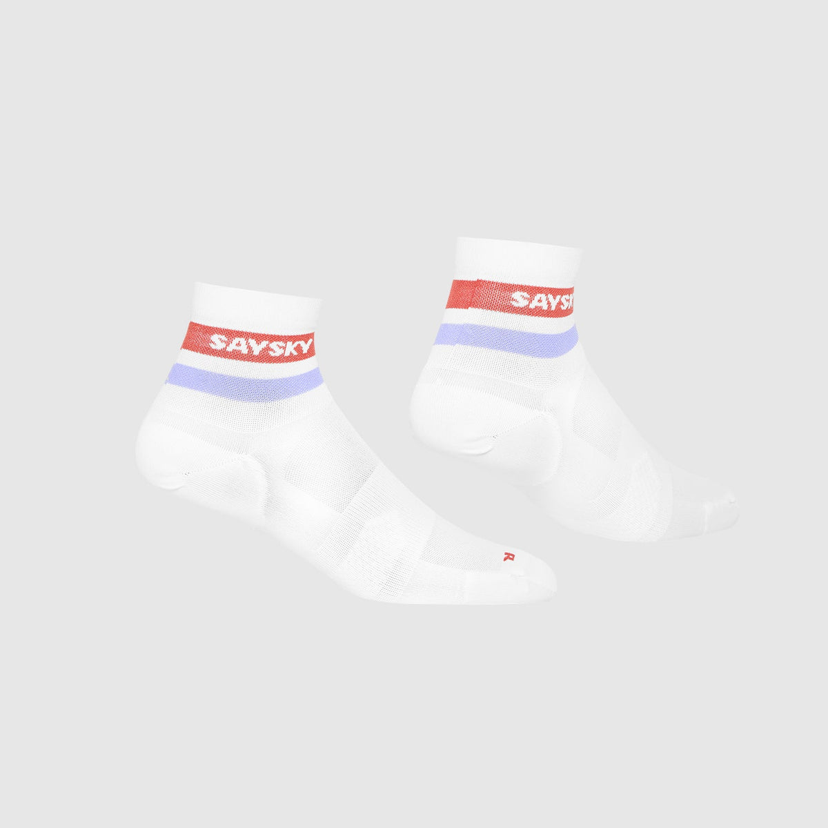 ランニングソックス NUASO403c506 Logo Combat Socks 400 - Red [ユニセックス]