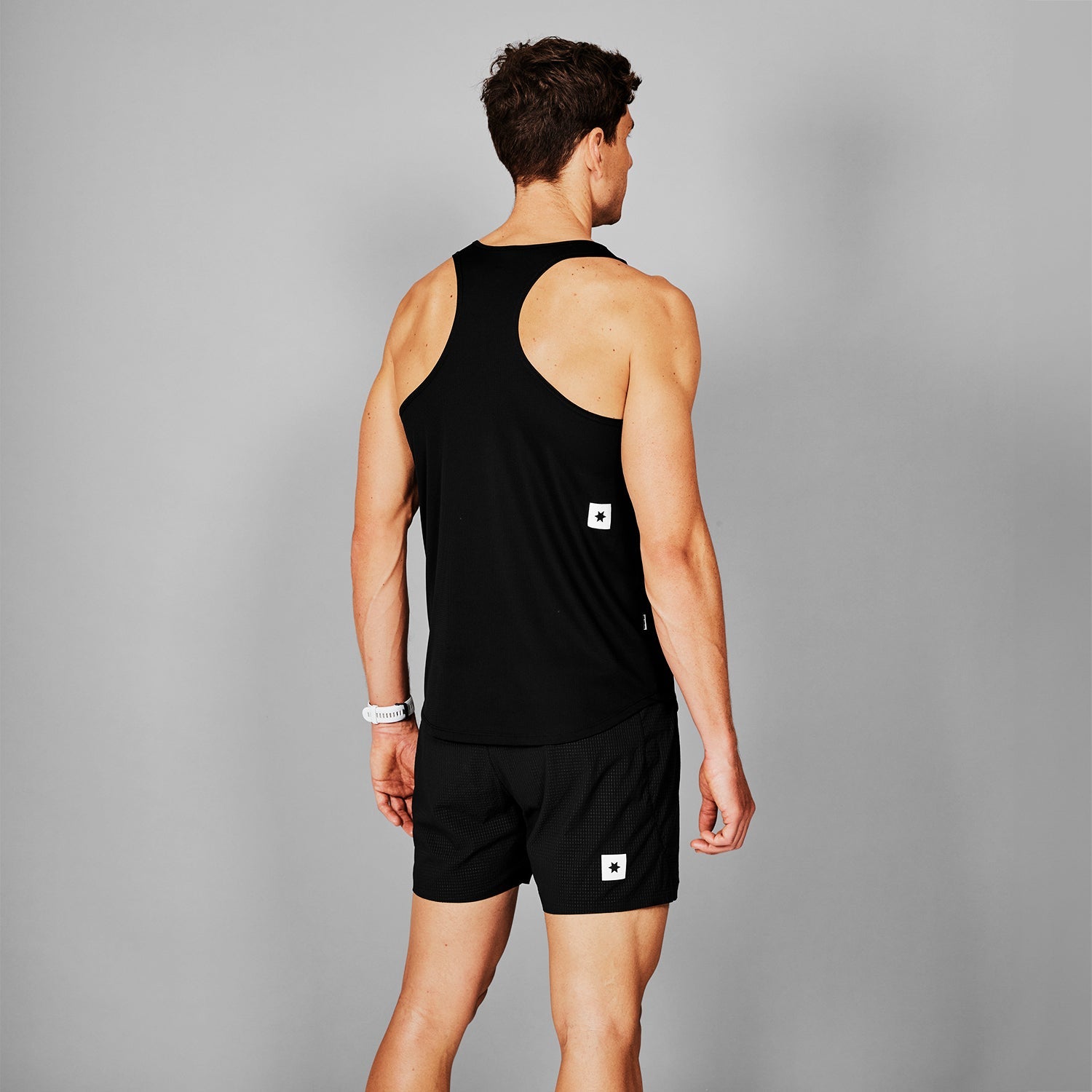 SAYSKY ランニングシャツ ブラック Earls_x_Saysky_T-shirt-T-