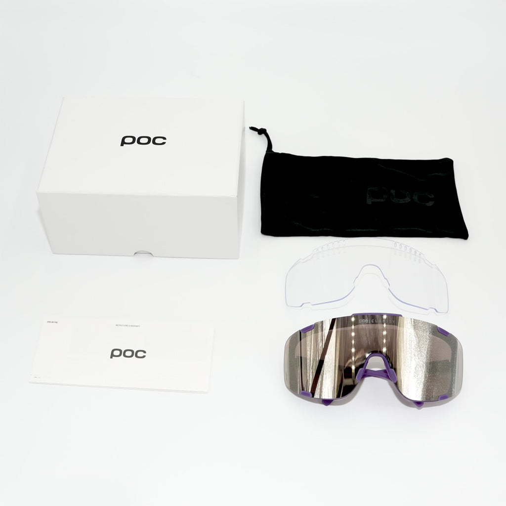 サングラス MA10021615VSI Devour Af - Purple Translucent//Violet Silver Mirror Lens [ユニセックス]