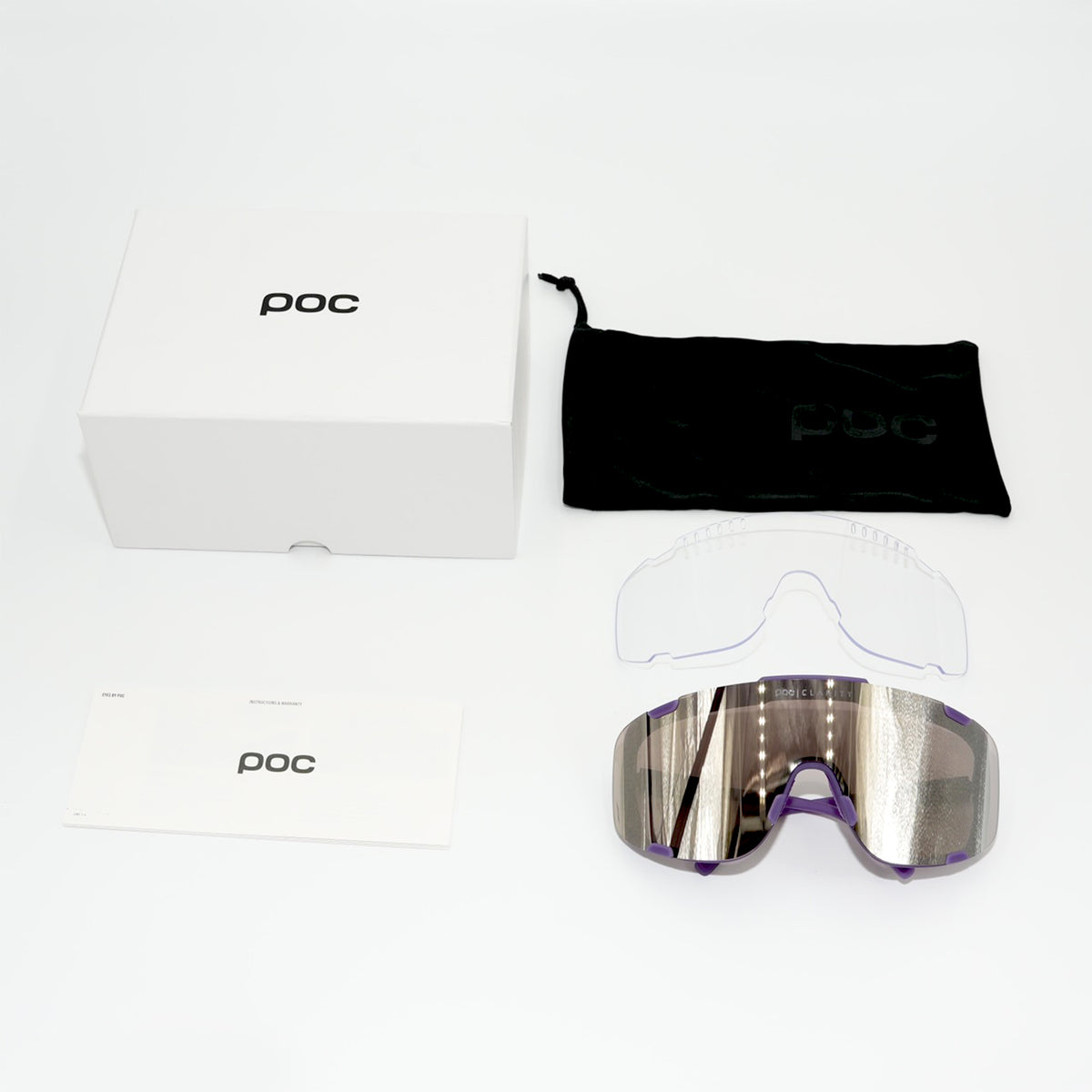 サングラス MA10021615VSI Devour Af - Purple Translucent//Violet Silver Mirror Lens [ユニセックス]