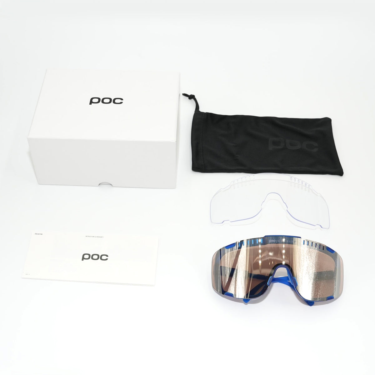サングラス MA10021660BSM Devour Af - Blue Translucent/Brown Silver Mirror Lens [ユニセックス]