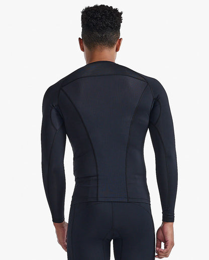 トレーニングトップ MA6398aBNRO Ma6398a-blk-nro PWXコンプレッションロングスリーブトップ - Black/Nero [メンズ]