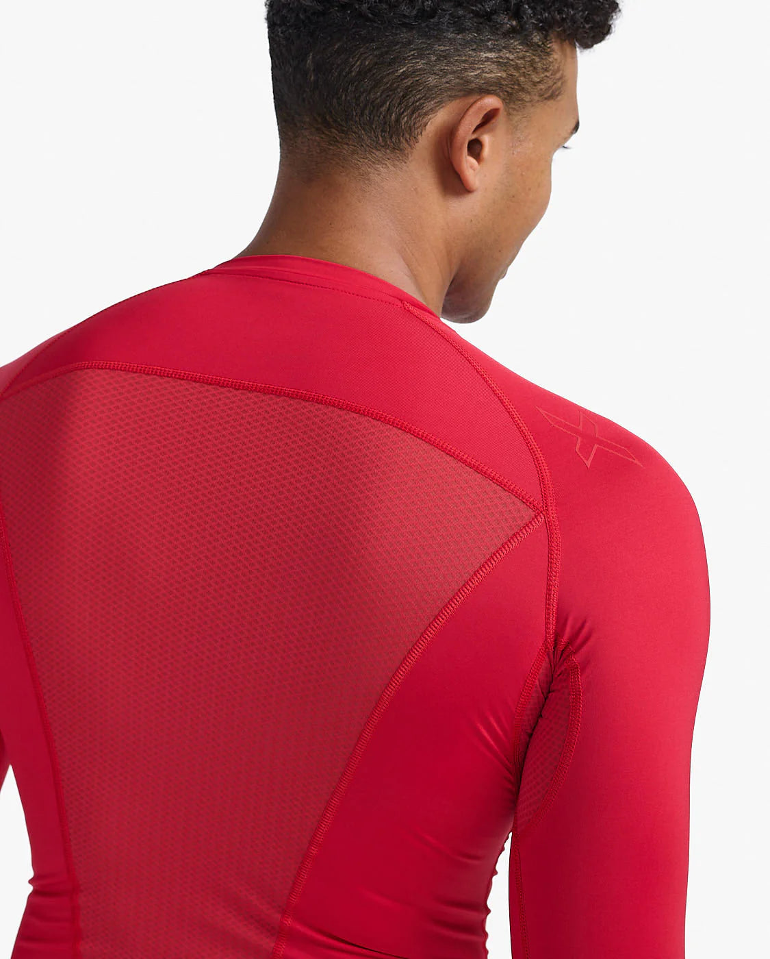 トレーニングトップ MA6398aREDN Ma6398a-red-nro PWXコンプレッションロングスリーブトップ - Red/Nero [メンズ]