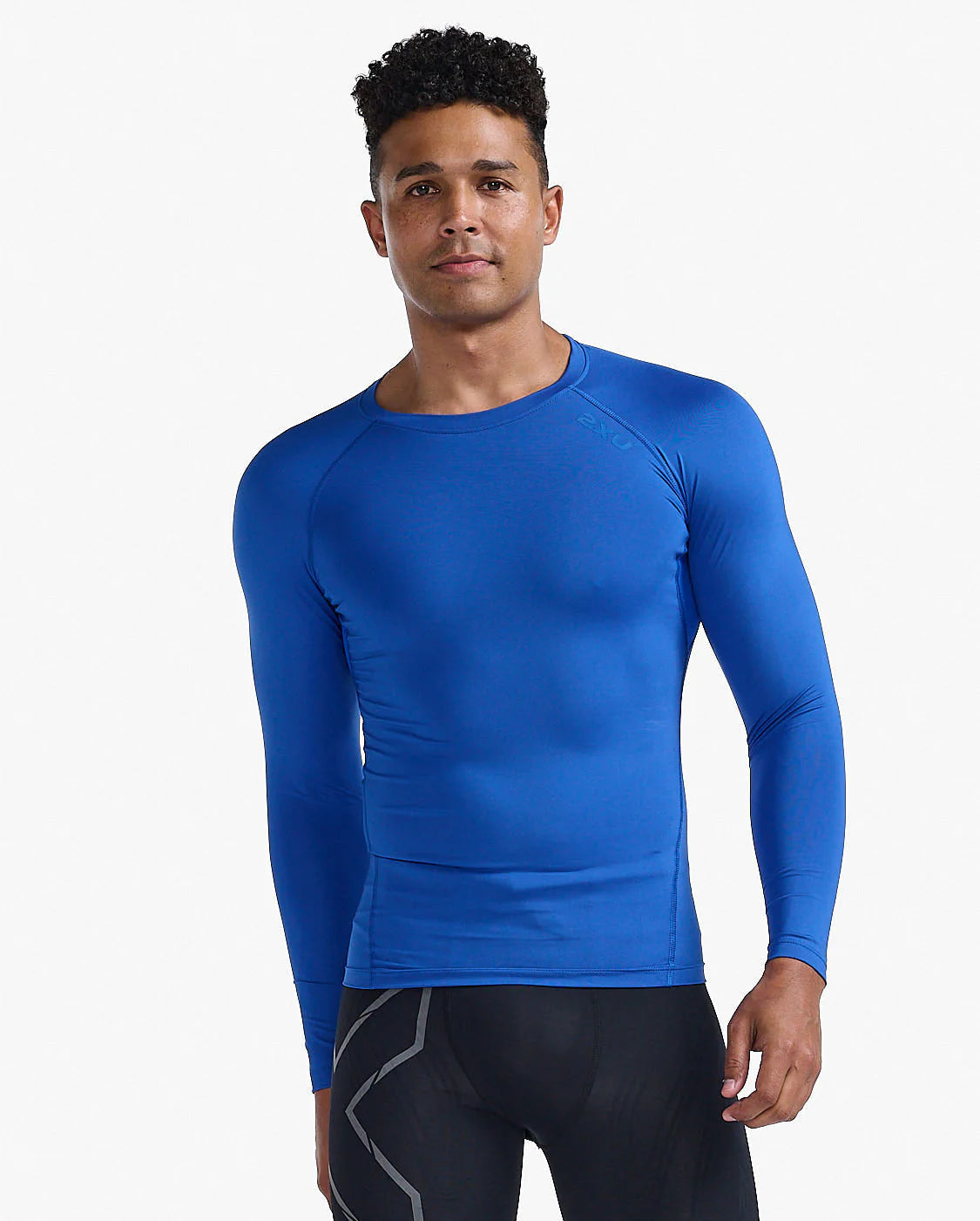 コンプレッショントップ（ロングスリーブ） MA6398aRYBN Ma6398a-ryb-nro PWXコンプレッションロングスリーブトップ - Royal Blue/Nero [メンズ]