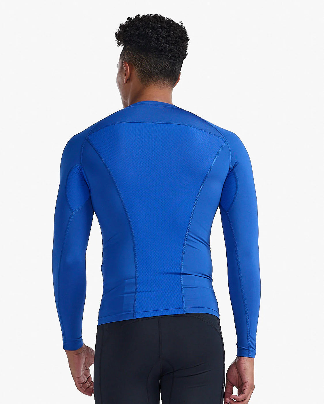 トレーニングトップ MA6398aRYBN Ma6398a-ryb-nro PWXコンプレッションロングスリーブトップ - Royal Blue/Nero [メンズ]