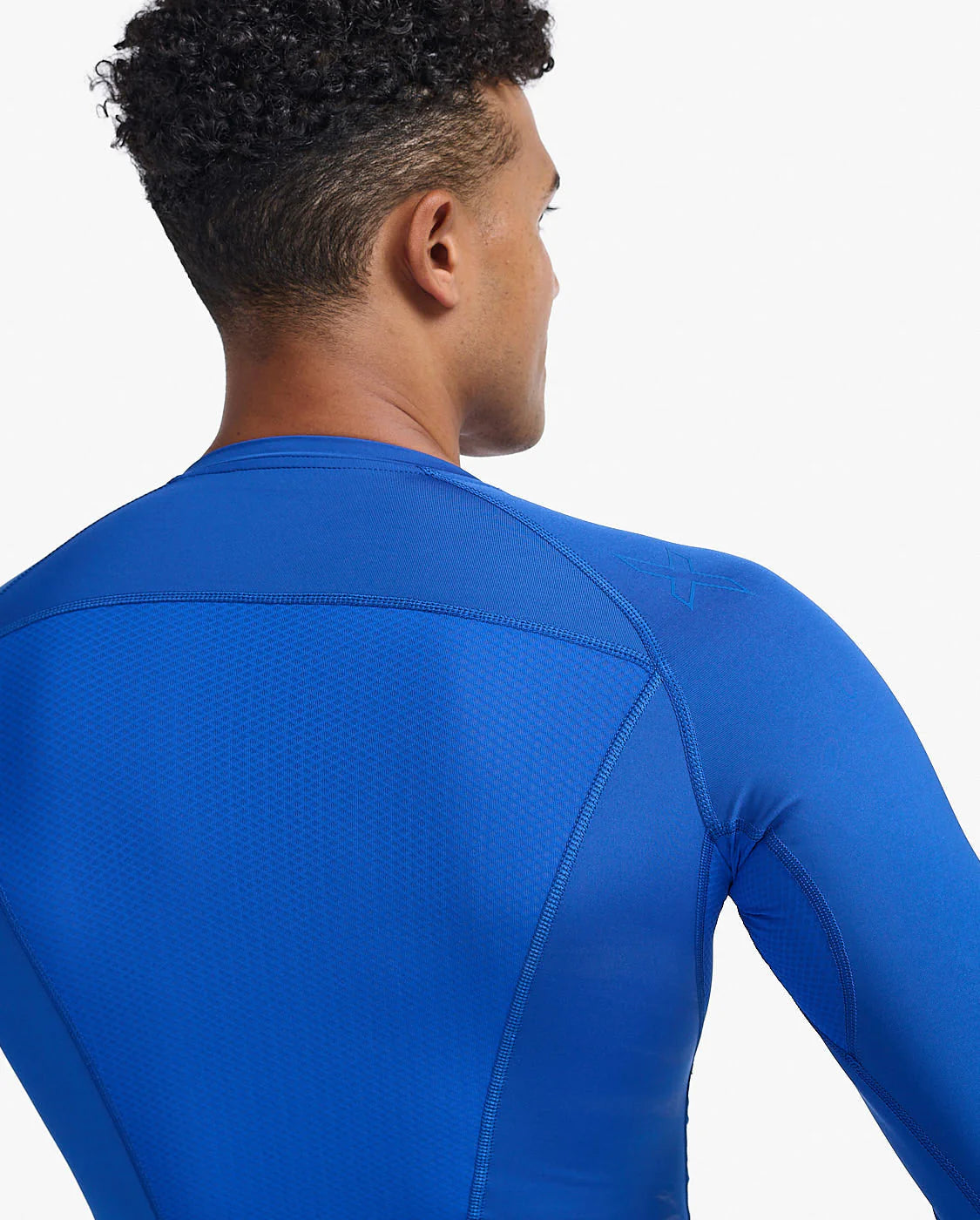 コンプレッショントップ（ロングスリーブ） MA6398aRYBN Ma6398a-ryb-nro PWXコンプレッションロングスリーブトップ - Royal Blue/Nero [メンズ]