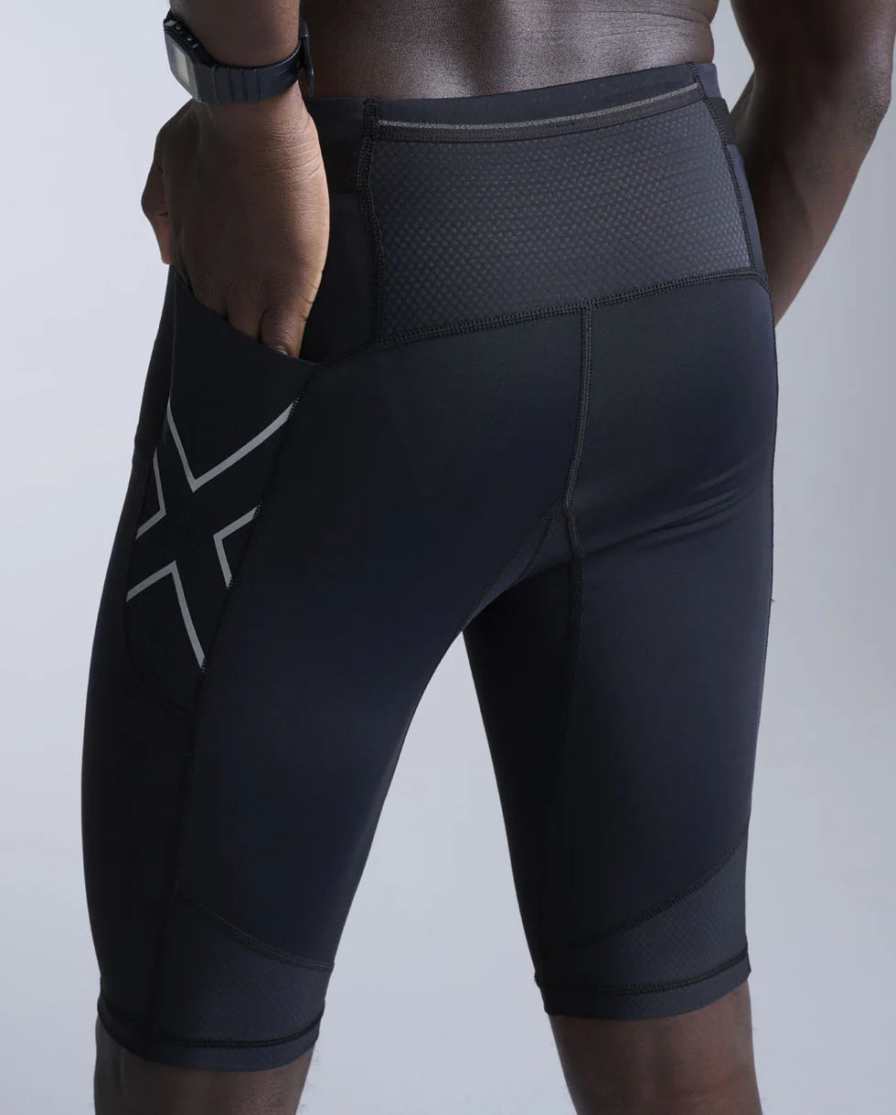 □ 公式 □ 2XU/ツータイムズユー ランニングタイツ MA7374b-BLK-SRF □ 公式 □ 2XU/ツータイムズユー ランニングタイツ MA7374b-BLK-SRF