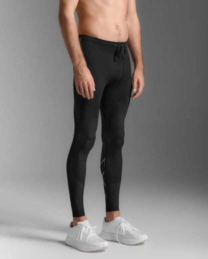 ランニングタイツ MA7377b-BLK-SRF Aero Mesh Compression Tights - Blk/Srf [メンズ]