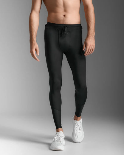 ランニングタイツ MA7377b-BLK-SRF Aero Mesh Compression Tights - Blk/Srf [メンズ]