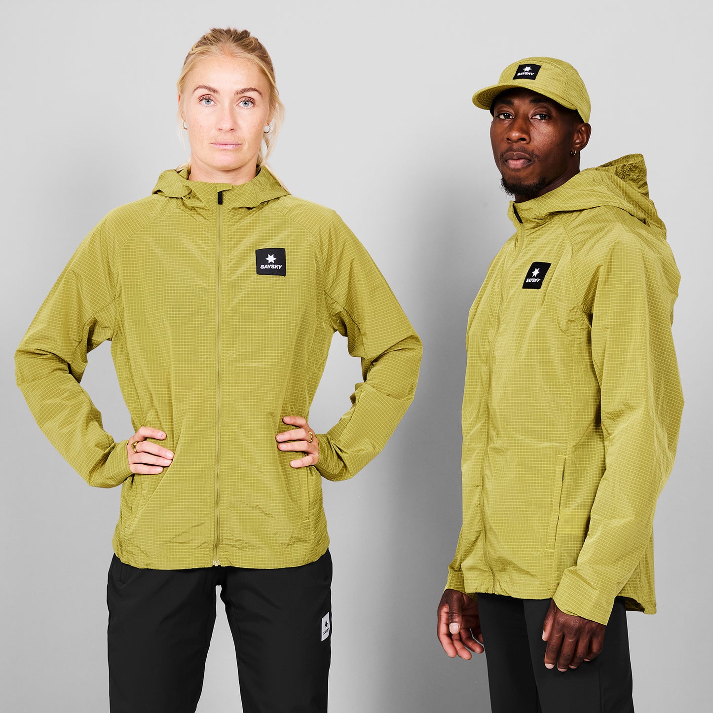 ランニングジャケット MMRJA30c409 Clean Hooded Jacket - Yellow [メンズ]