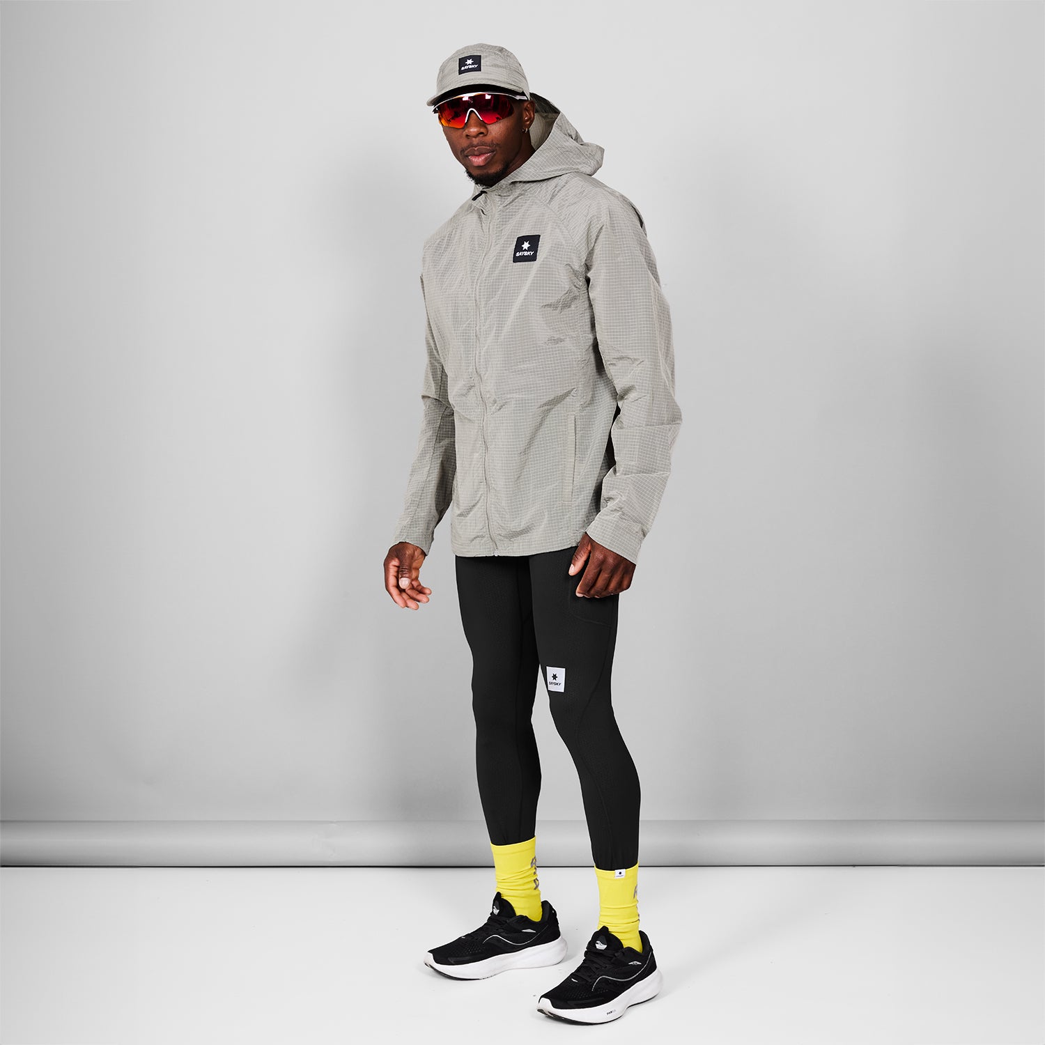 SAYSKY セイスカイ ランニングジャケット Run or Die M 日本L □ 公式 □ SAYSKY/セイスカイ ランニングジャケット