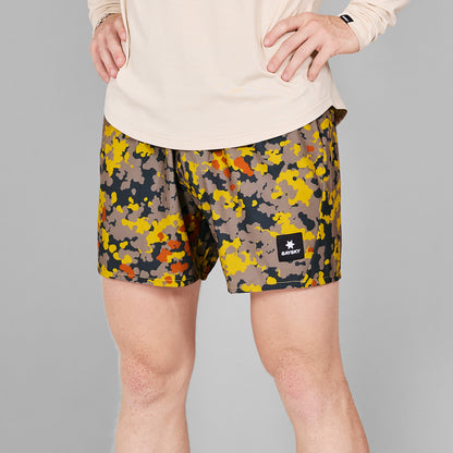 ランニングショーツ MMRSH02c1019 Camo Pace Shorts 5inch - Yellow/Grey Flecktarn Fall Camo [メンズ]