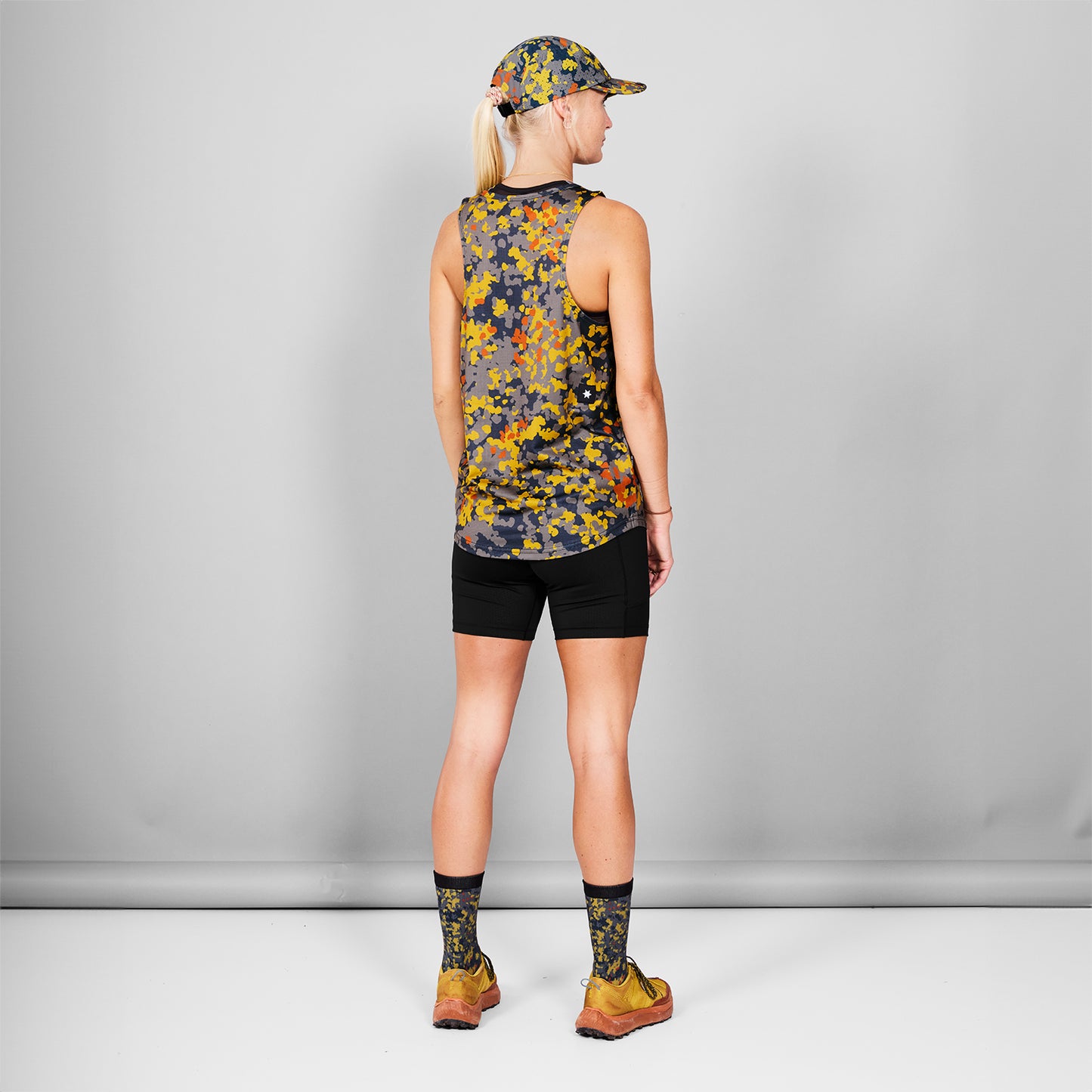 レースシングレット MMRSI01c1019 Camo Combat Singlet - Yellow/Grey Flecktarn Fall Camo [メンズ]