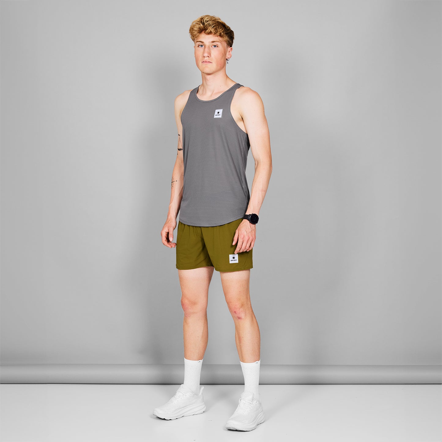 レースシングレット MMRSI60c603 Clean Flow Singlet - Grey [メンズ]