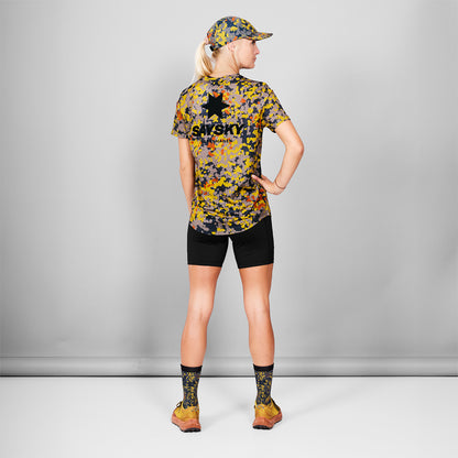 ランニングTシャツ MMRSS02c1019 Camo Combat T-shirt - Yellow/Grey Flecktarn Fall Camo [メンズ]