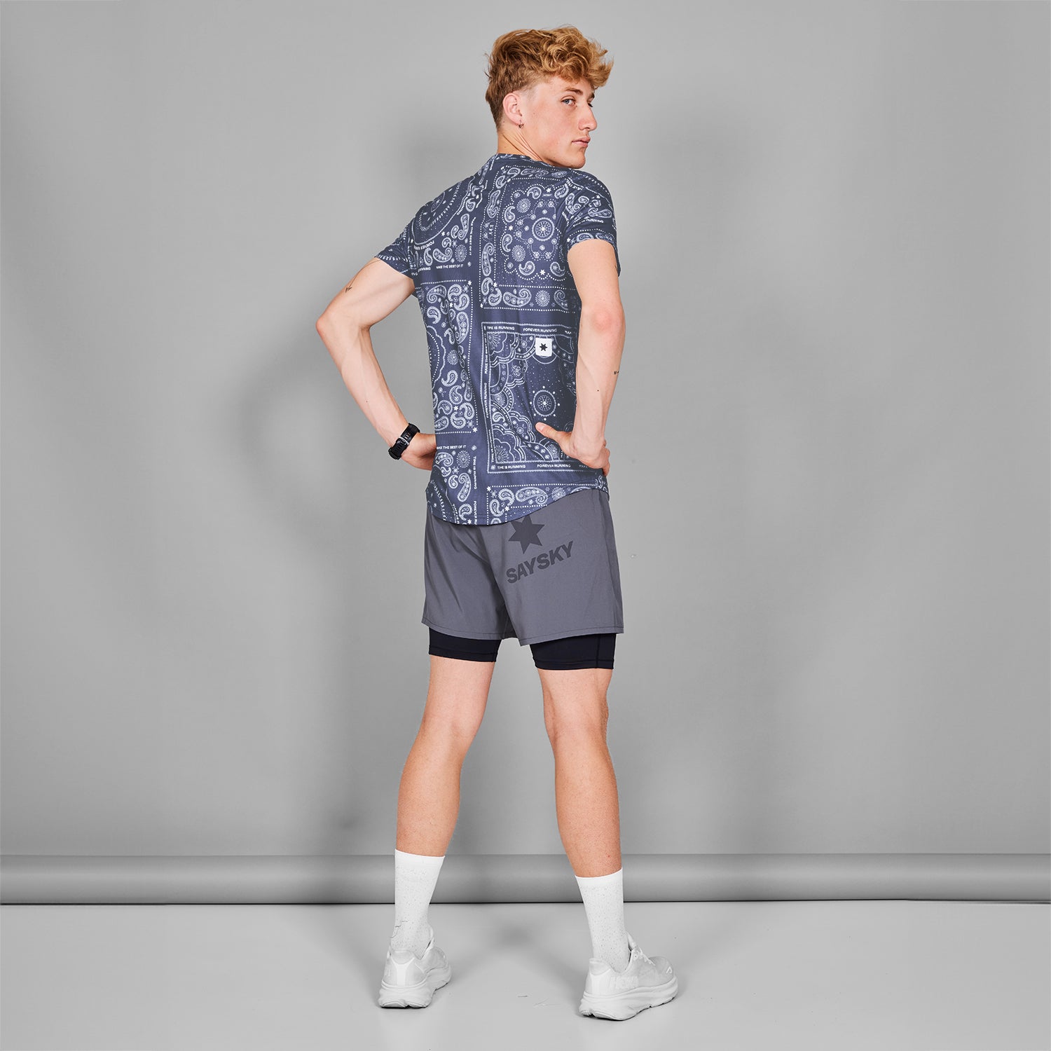 □ 公式 □ SAYSKY/セイスカイ ランニングTシャツ MMRSS03c1020