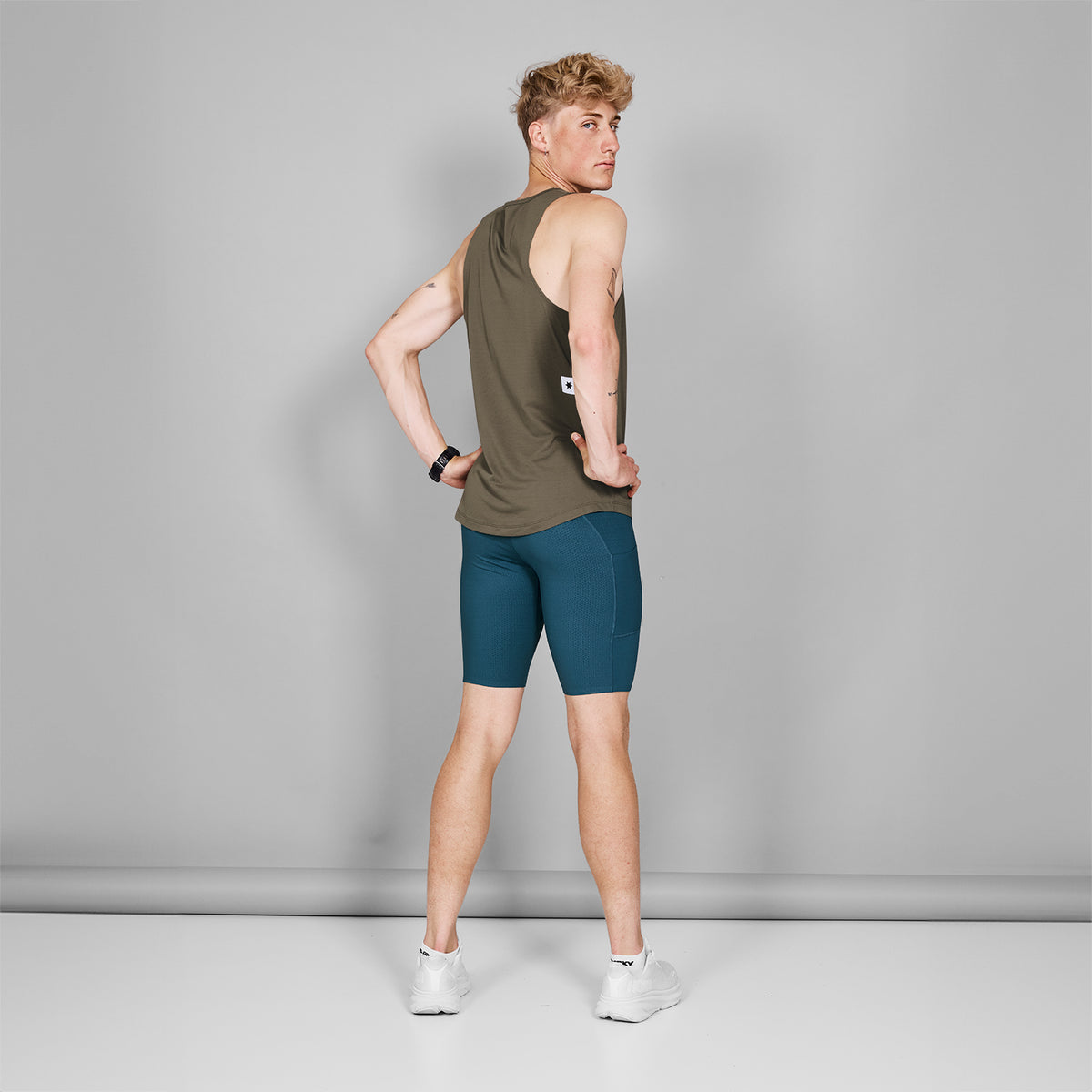 ショートタイツ MMRST31c208 Combat+ Short Tights 9inch - Blue [メンズ]