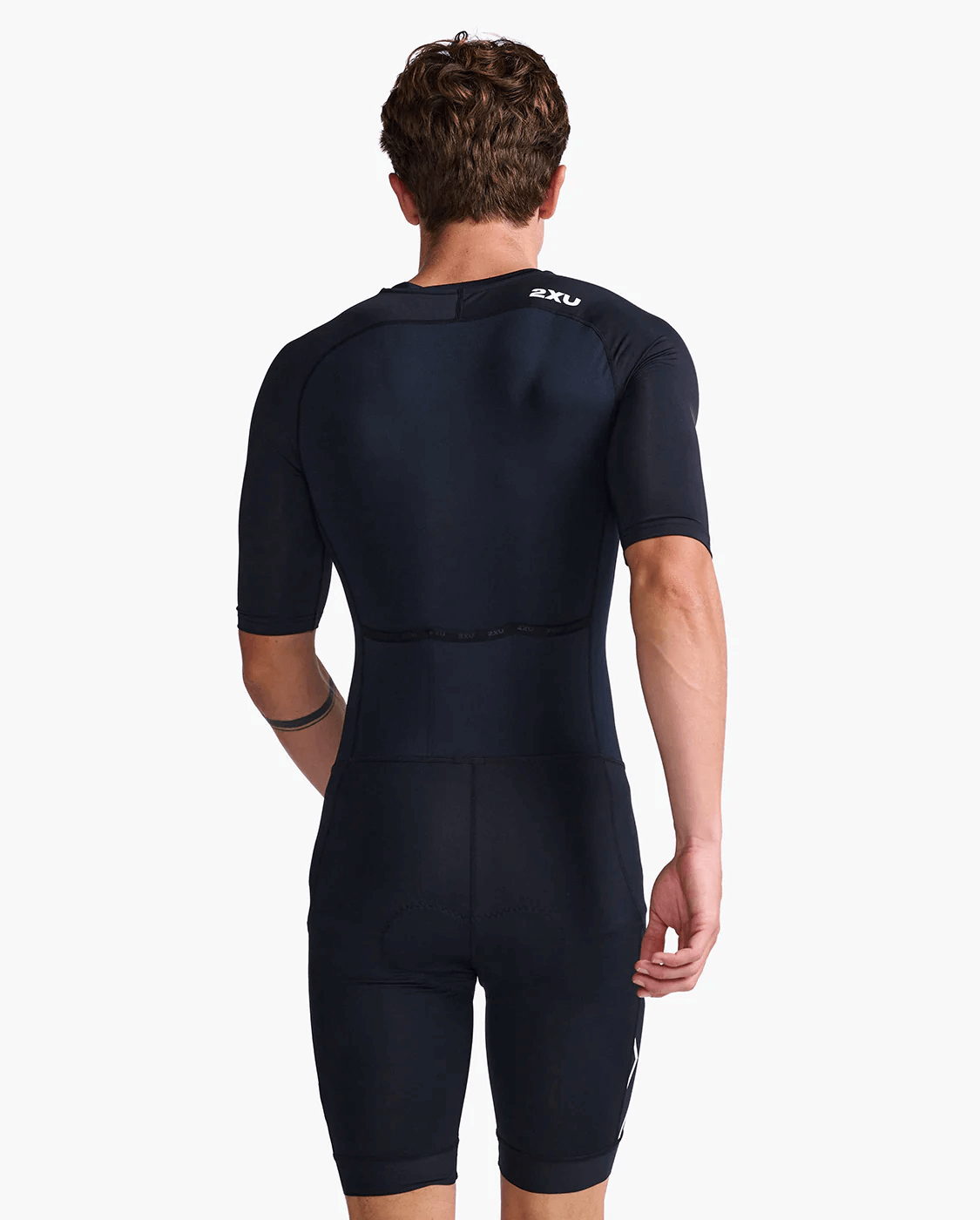 トライアスロンスーツ MT7043d-BLK-WHT Core Sleeved Trisuit - Black/White [メンズ]