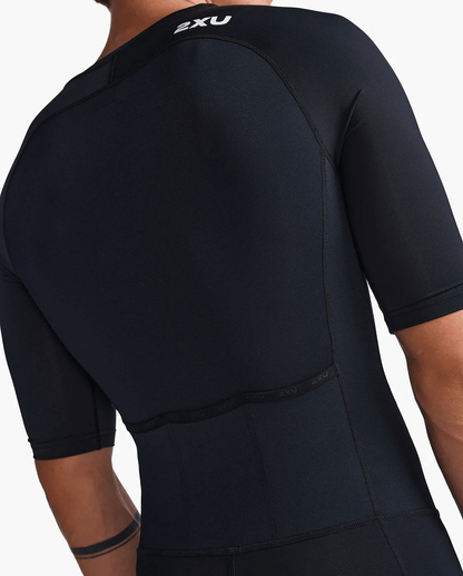トライアスロンスーツ MT7043d-BLK-WHT Core Sleeved Trisuit - Black/White [メンズ]