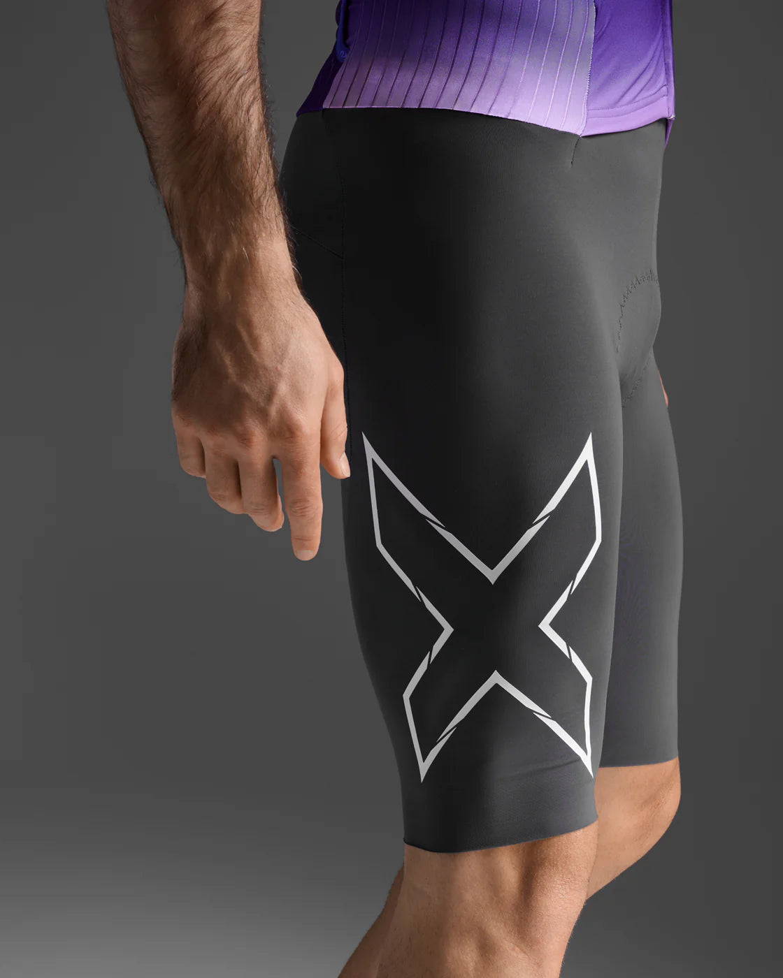 トライアスロンスーツ MT7393d-WHT-TRB Light Speed React Sleeved Trisuit - Wht/trb [メンズ]