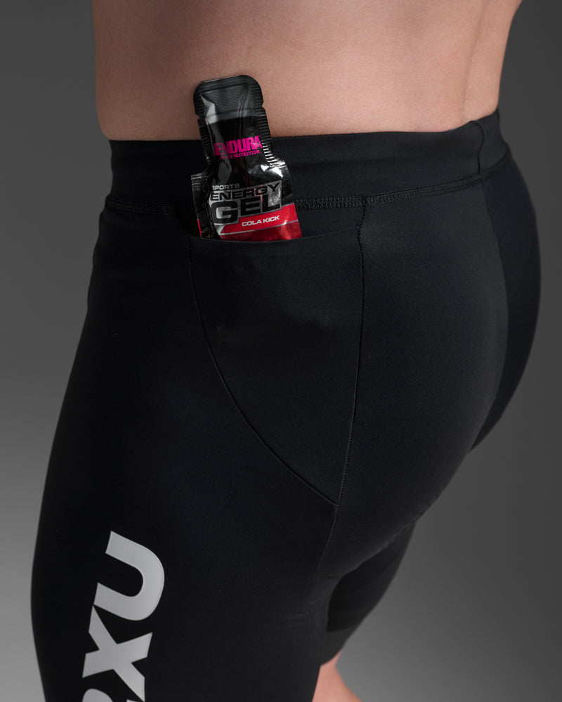 トライアスロンショーツ MT7396b-BLK-WHT Aero Tri 9inch Short - Black/White [メンズ]