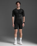 トライアスロンスーツ MT7397d-BLK-WHT Core Sleeved Trisuit - Black/White [メンズ]