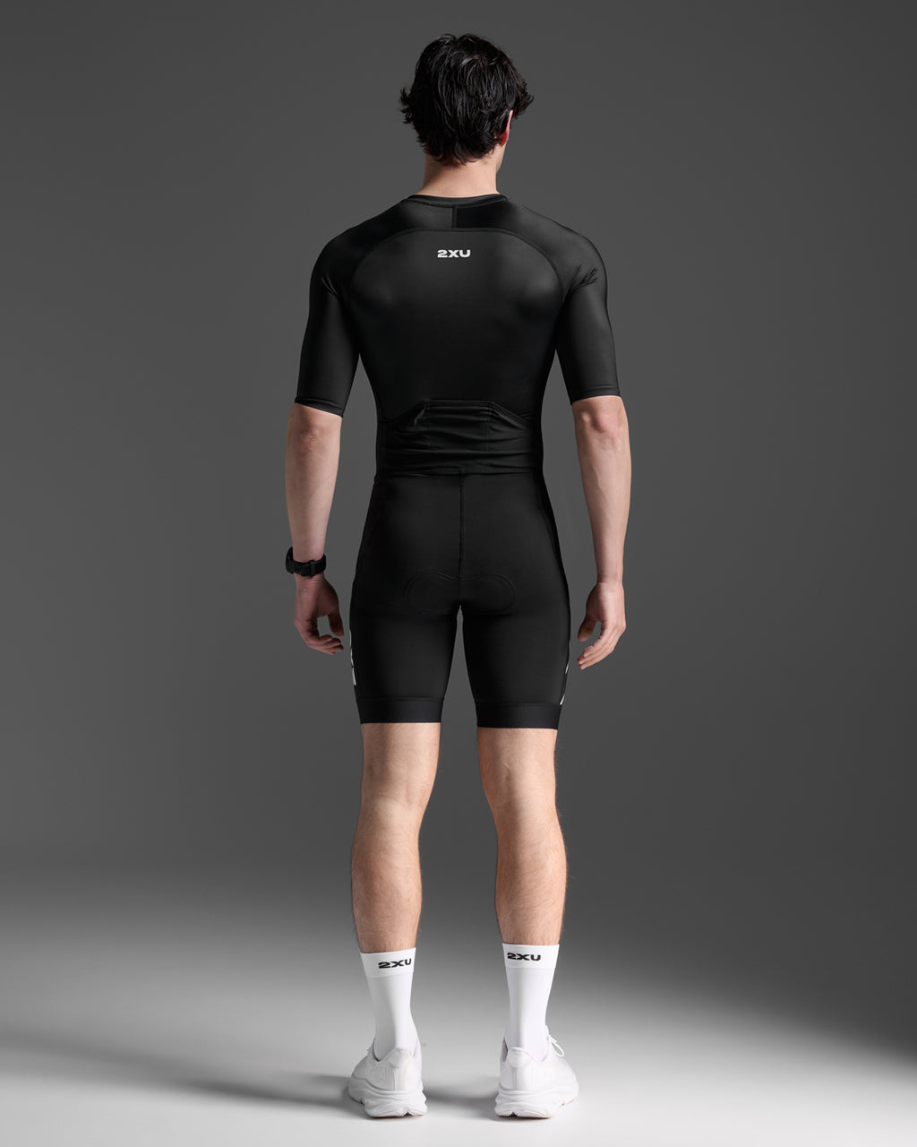 トライアスロンスーツ MT7397d-BLK-WHT Core Sleeved Trisuit - Black/White [メンズ]
