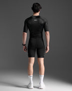 トライアスロンスーツ MT7397d-BLK-WHT Core Sleeved Trisuit - Black/White [メンズ]