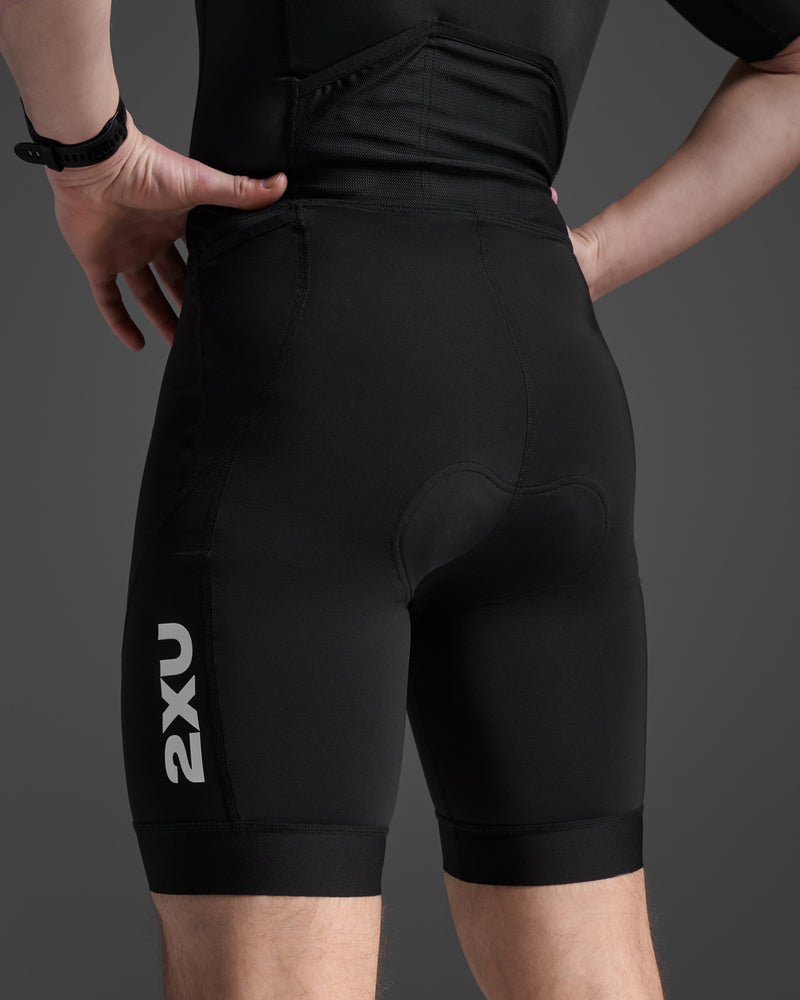 トライアスロンスーツ MT7397d-BLK-WHT Core Sleeved Trisuit - Black/White [メンズ]