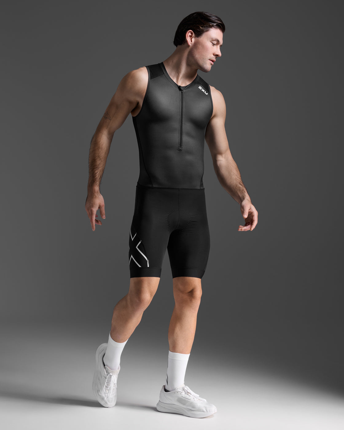 トライアスロンスーツ MT7398d-BLK-WHT Core Trisuit - Black/White [メンズ]