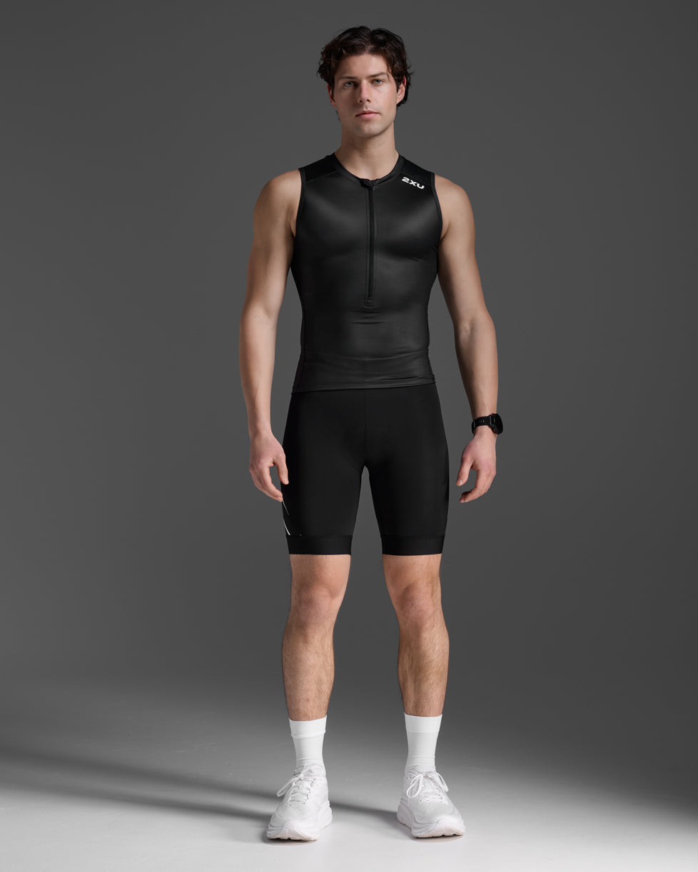 トライアスロントップ MT7399a-BLK-WHT Core Tri Tank - Black/White [メンズ]