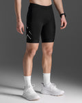トライアスロンショーツ MT7400b-BLK-WHT Core Tri 8inch Short - Black/White [メンズ]