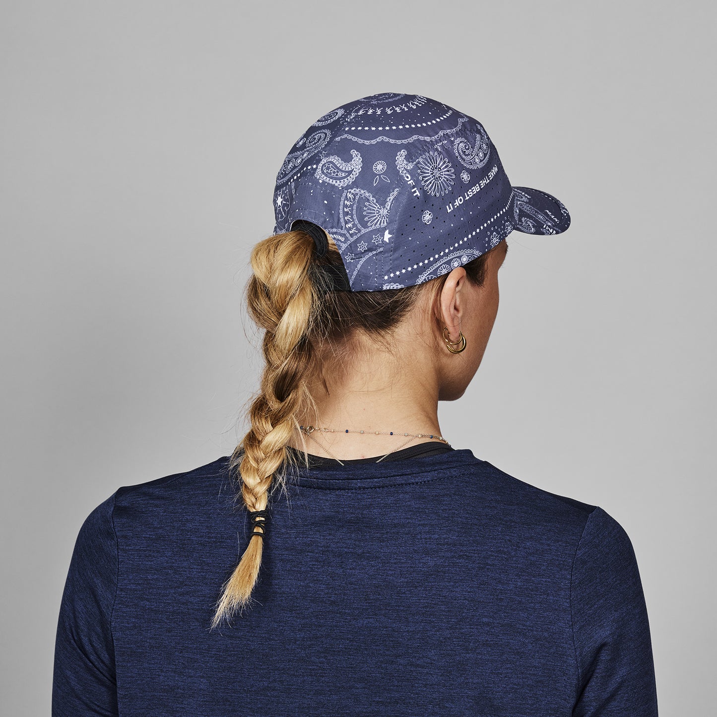 ランニングキャップ MUACA103c1020 Paisley Combat Cap 103 - Blue Paisley Aop [メンズ]