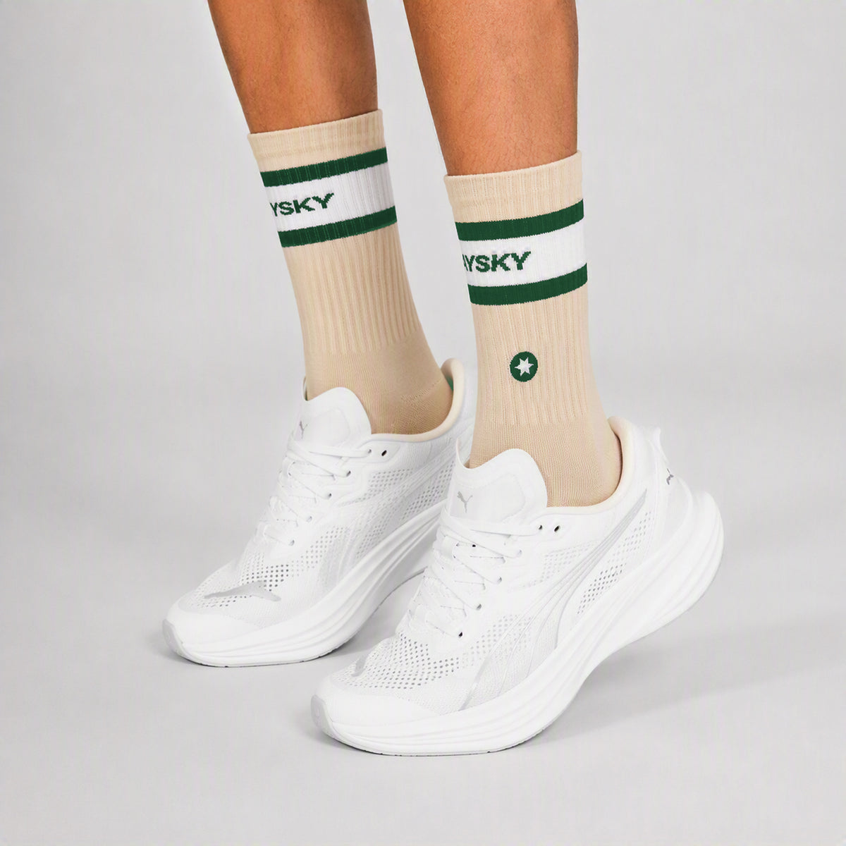 クルーソックス MUASO701c101 Everyday Crew Socks - White [ユニセックス]