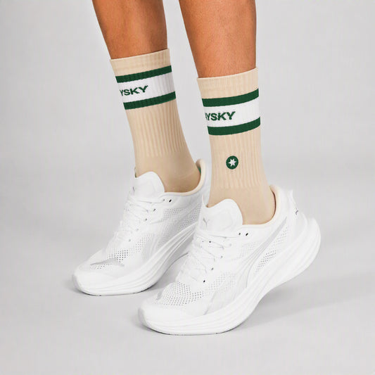 クルーソックス MUASO701c101 Everyday Crew Socks - White [ユニセックス]