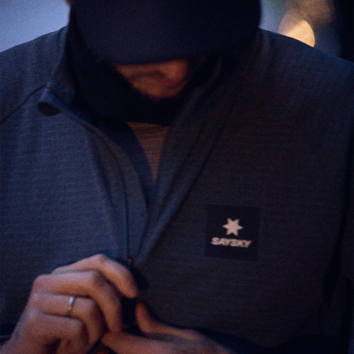 ランニングフリース MWRFL03c2009 Wmns Blaze Half Zip Light-weight Fleece - Blue Melange [レディーズ]