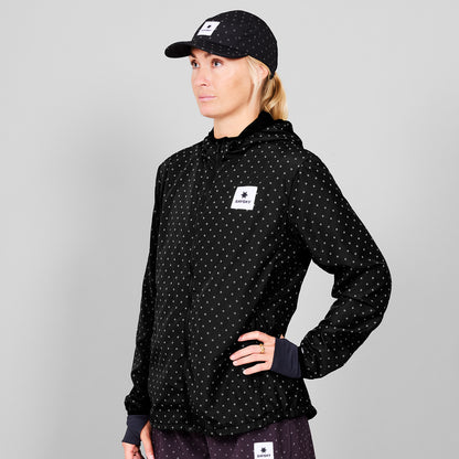 ランニングジャケット MWRJA01c1018 Wmns Reflective Polka Blaze Jacket - Black Aop [レディーズ]