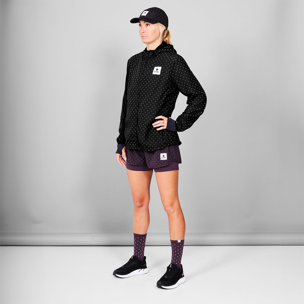 ランニングジャケット MWRJA01c1018 Wmns Reflective Polka Blaze Jacket - Black Reflective Polka Aop [レディーズ]