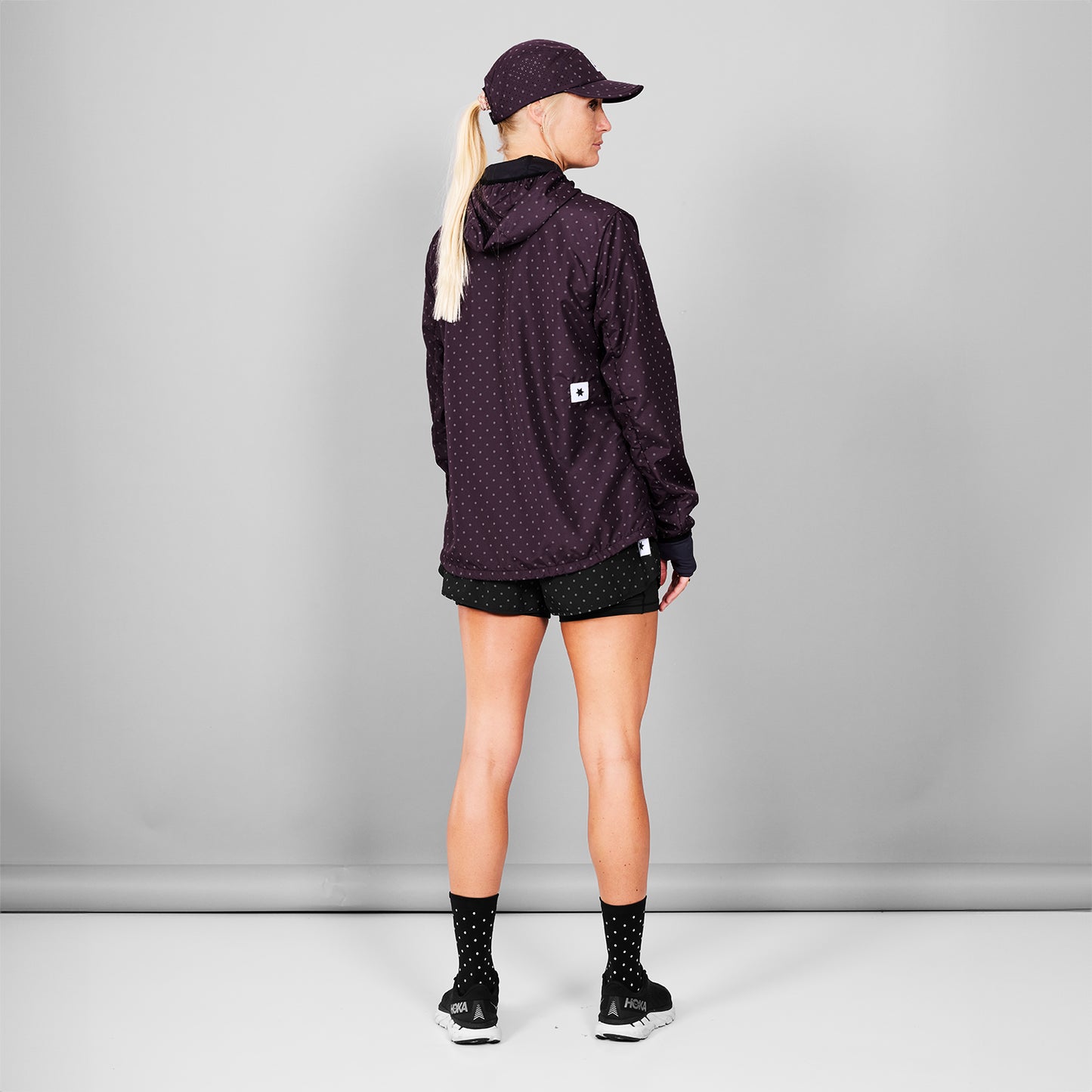 ランニングジャケット MWRJA01c1022 Wmns Reflective Polka Blaze Jacket - Purple [レディーズ]