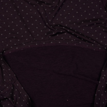 ランニングTシャツ（ロングスリーブ） MWRLS01c1022 Wmns Reflective Polka Pace Long Sleeve - Purple [レディーズ]