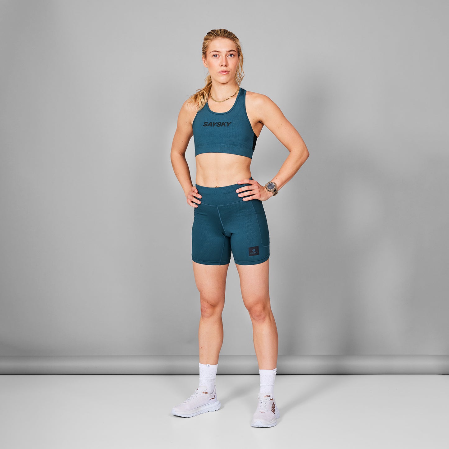 スポーツブラ MWRSB30c208 Wmns Clean Combat Sports Bra - Blue [レディーズ]