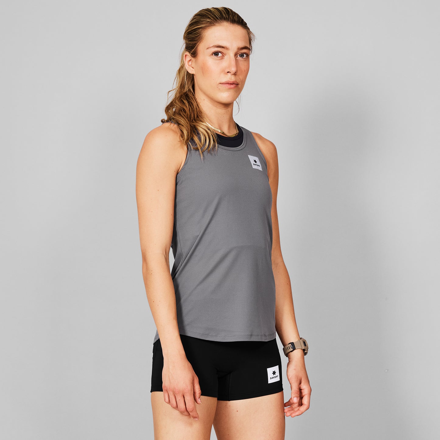 レースシングレット MWRSI60c603 W Clean Flow Singlet - Grey [レディーズ]