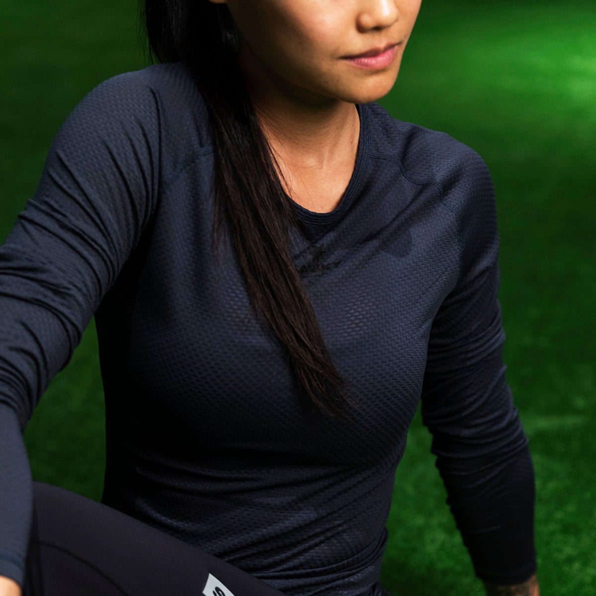 ベースレイヤー（ロングスリーブ） XMRBL32c601 Mesh Base Layer Long Sleeve - Grey [メンズ]